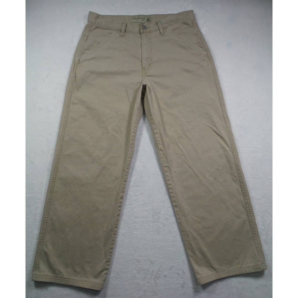 Vintage Levis Silvertab Pants Mens Size 32 x 30 Khaki Beige Straight Leg